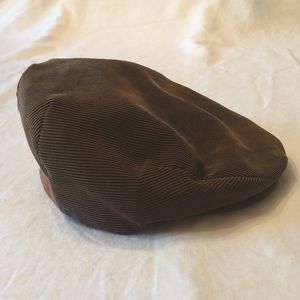 Vintage Scala Corduroy Flat Cap